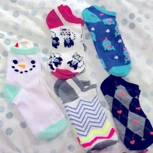 NWT cute sock bundle 5 pairs